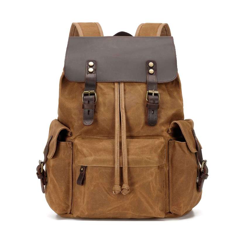 Canvas Backpack Casual - Nowy męski plecak, płócienny plecak casualowy,