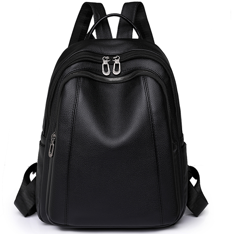 Leather Backpack Vintage - Wysokiej jakości skórzany plecak damski plecaki