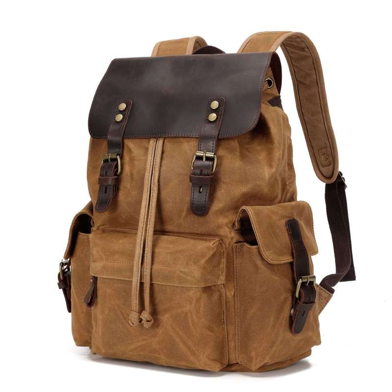 Nowy męski plecak, płócienny p – Canvas Backpack Casual recenzja i cena