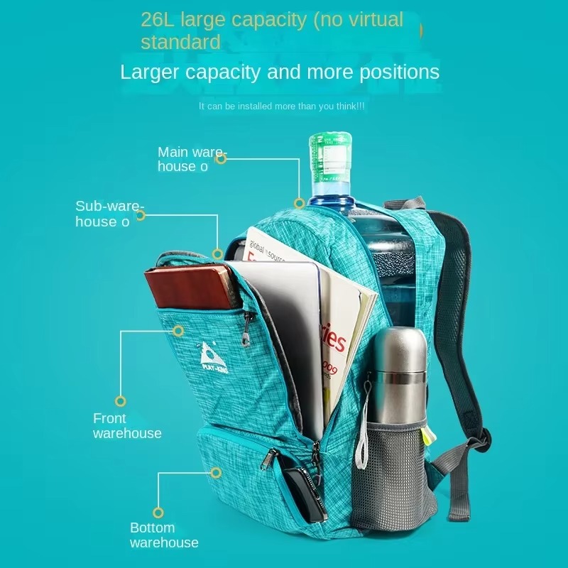 Składany, lekki plecak na co d – Foldable Backpack Small recenzja i cena