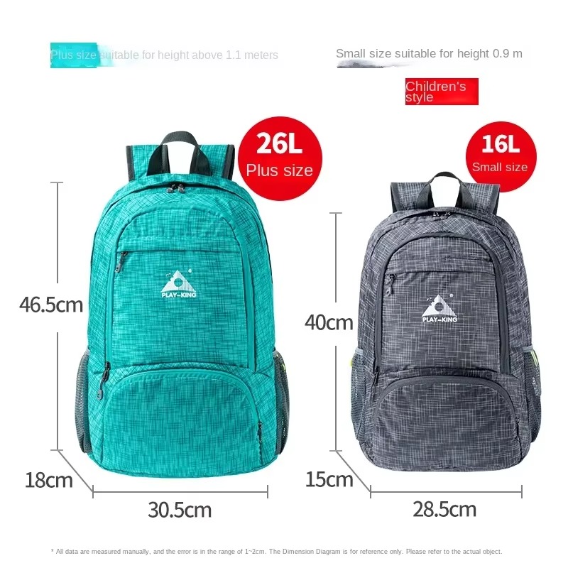 Składany, lekki plecak na co d – Foldable Backpack Small recenzja i cena
