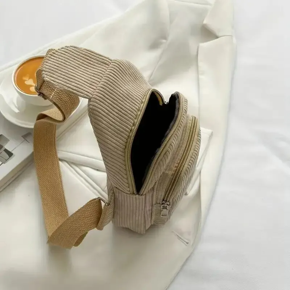 Vintage sztruksowa torba na ra – Sling Backpack Shoulder recenzja i cena