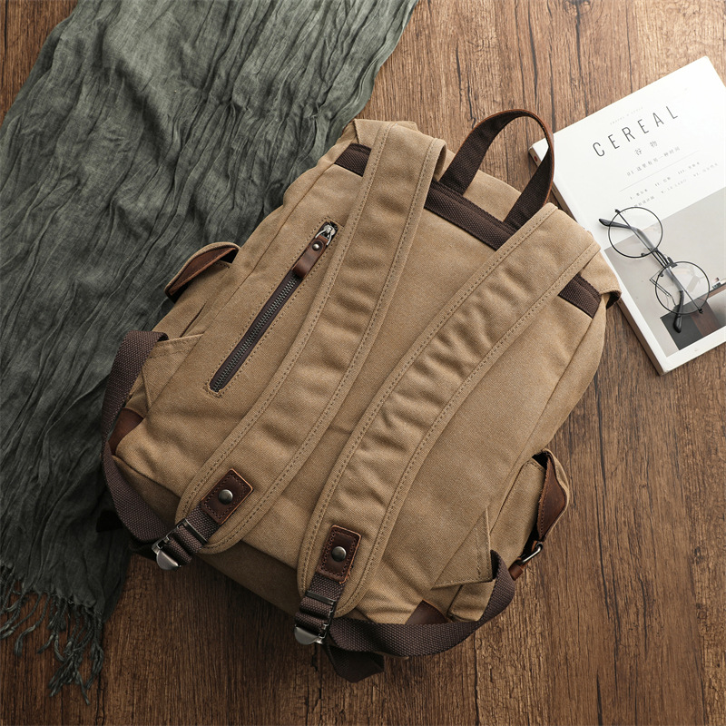Retro męska torba płócienna na – Canvas Backpack Casual recenzja i cena