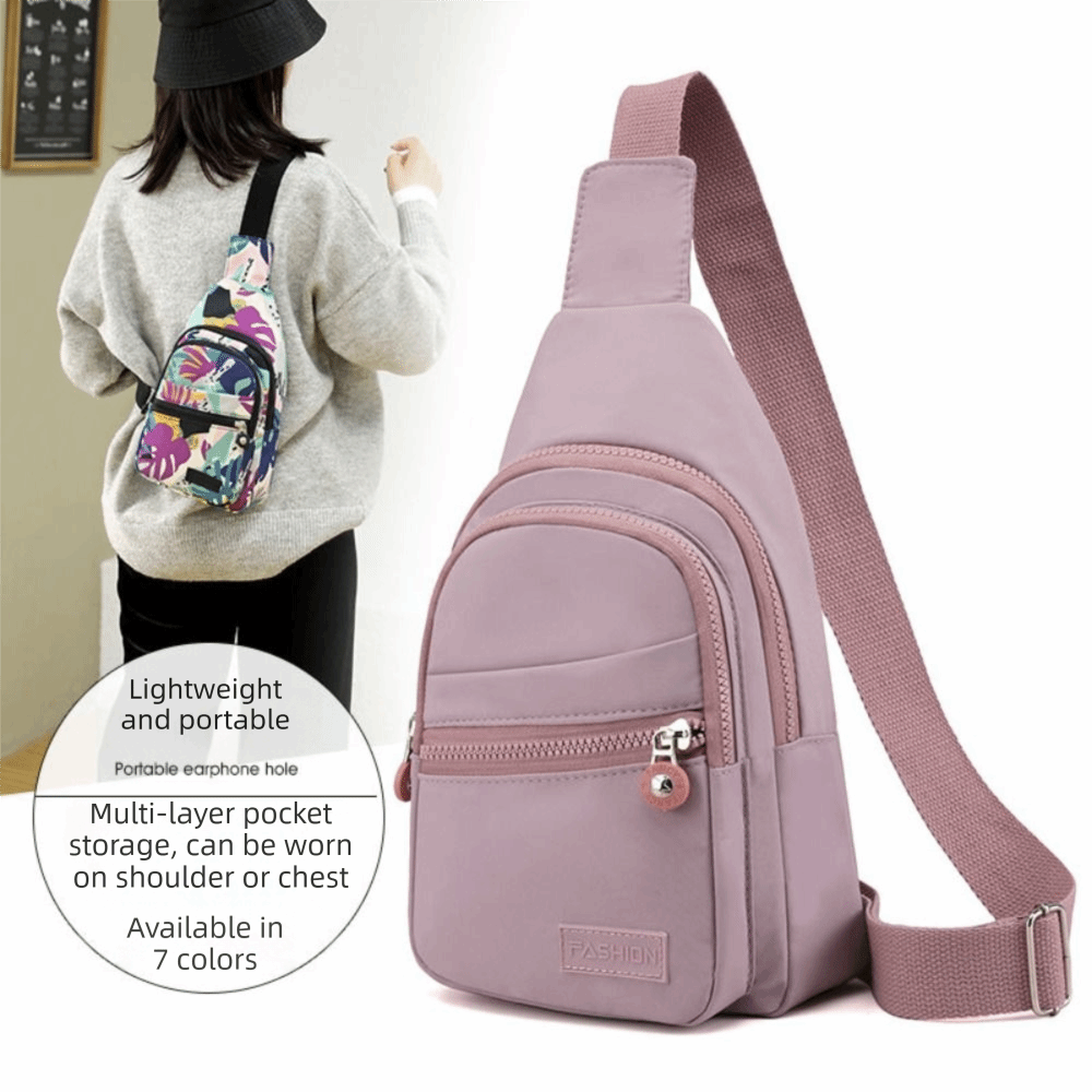 Nylonowe damskie torby na klat – Sling Backpack Shoulder recenzja i cena