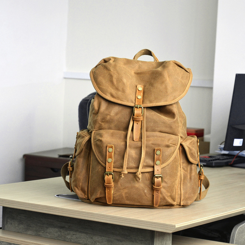 Plecak retro z miękkiego wosko – Canvas Backpack Casual recenzja i cena