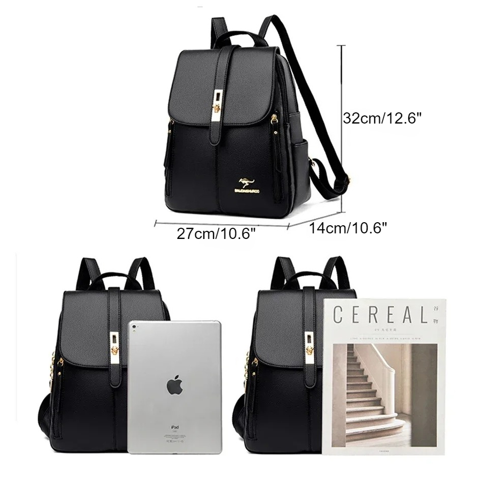 Damski skórzany plecak o dużej – Leather Backpack Vintage recenzja i cena