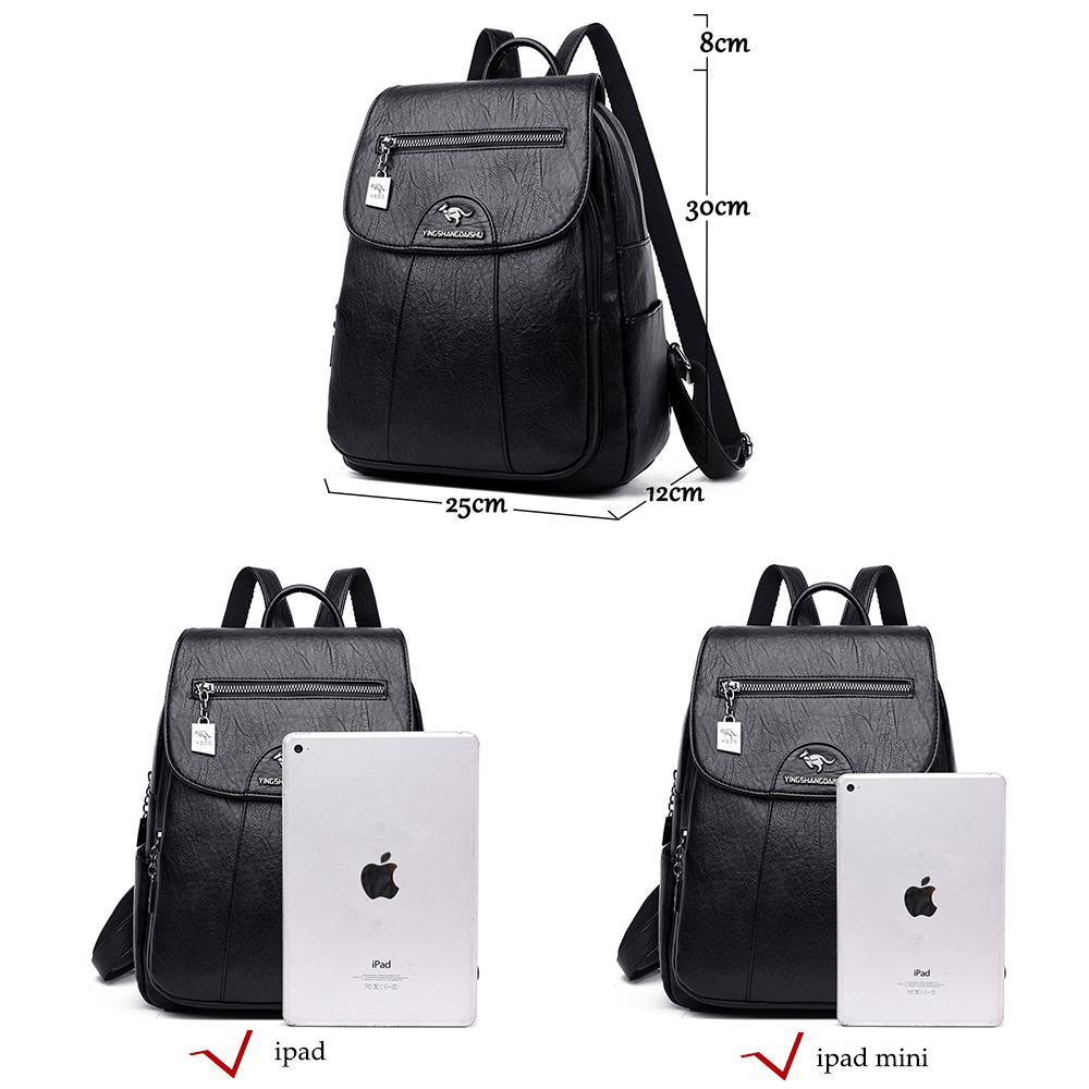 6-kolorowy plecak damski 2024  – Fashion Backpack Women recenzja i cena