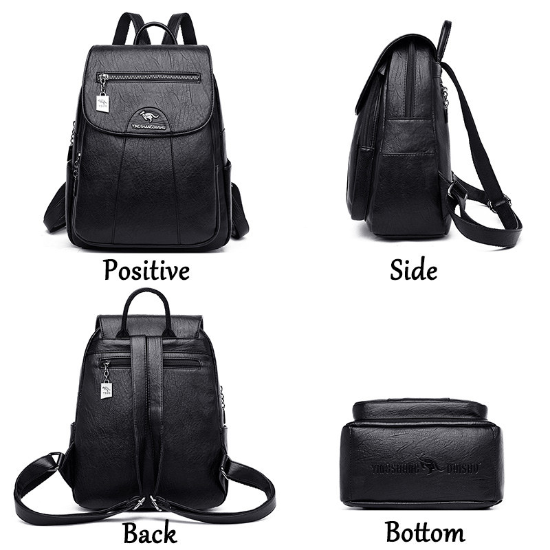 6-kolorowy plecak damski 2024  – Fashion Backpack Women recenzja i cena