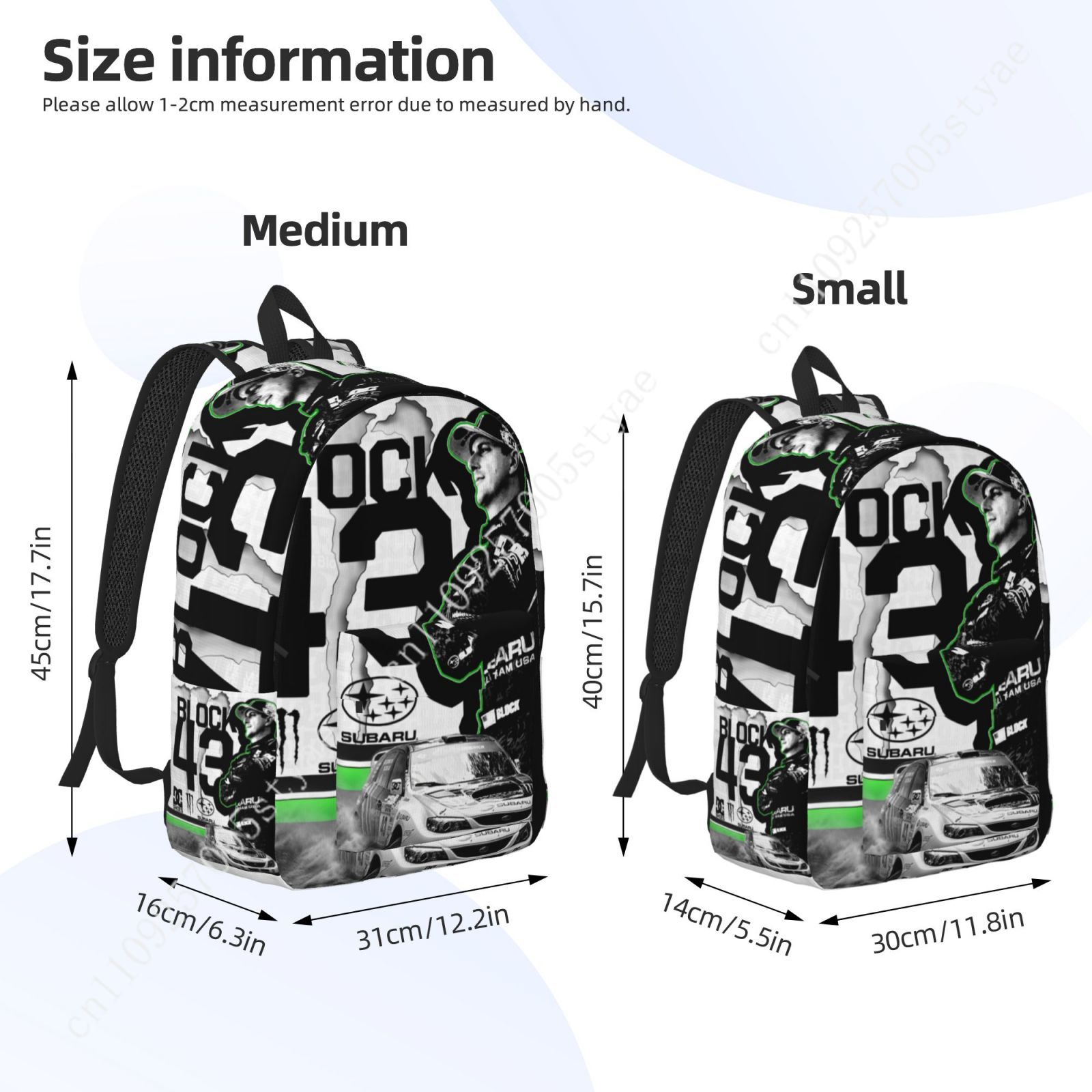 Plecak Ken Block 43 Custom Can – Canvas Backpack Casual recenzja i cena