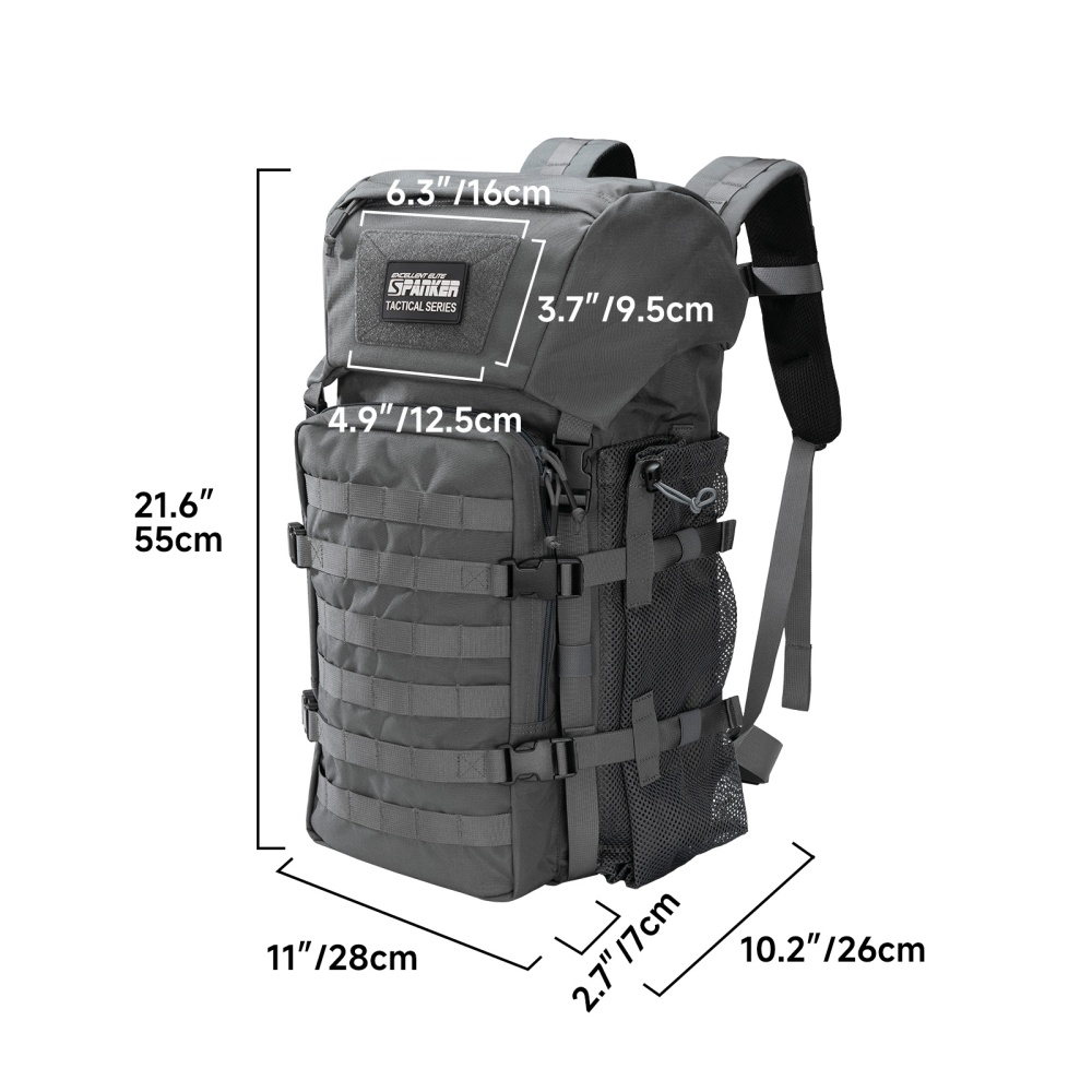 Plecak Taktyczny 40L 500D Nylo – Rucksack Military Style recenzja i cena